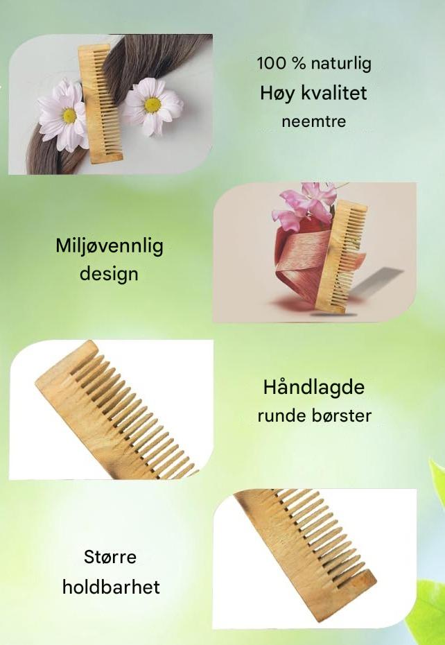 Rent Neem-tre Hårkam Sett